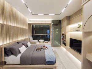 Квартира-студия в кондоминиуме Skypark Lucean Jomtien Pattaya, 34 кв.м.